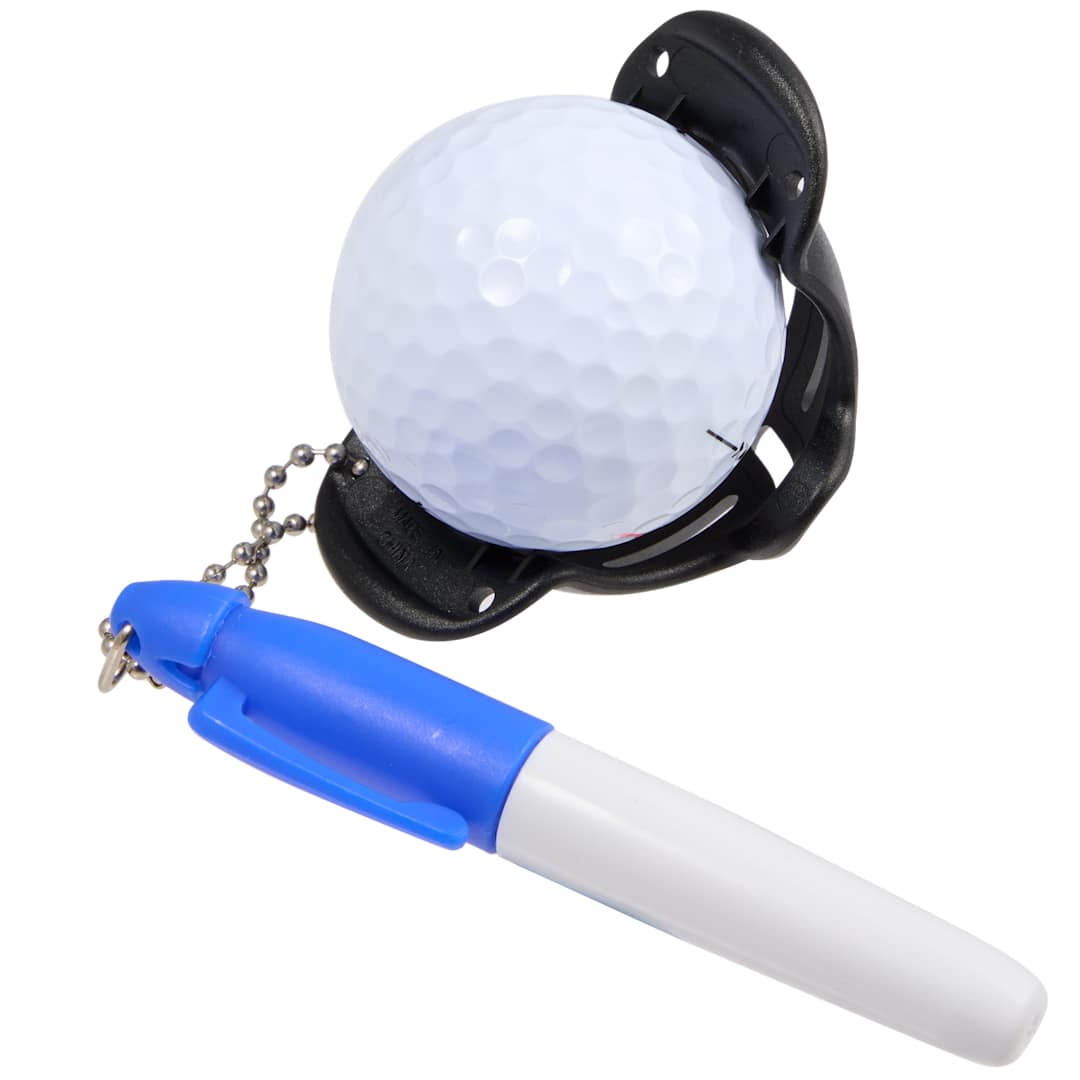 Golf Ball Stencil with Marker - 1401-47 Blue