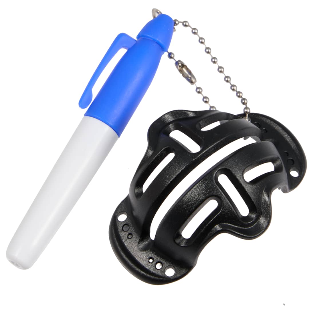 Golf Ball Stencil with Marker - 1401-47 Blue