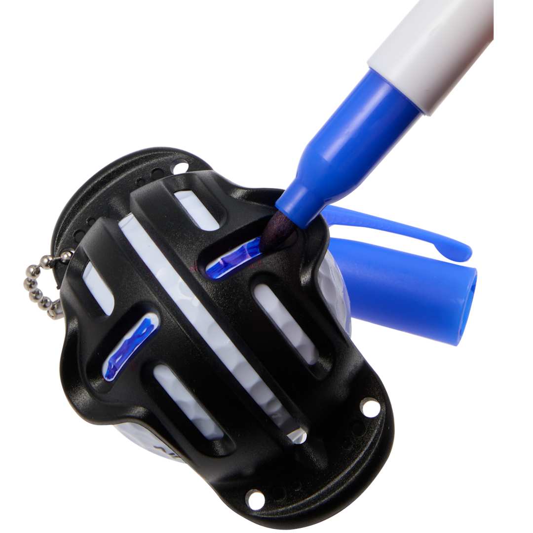 Golf Ball Stencil with Marker - 1401-47 Blue