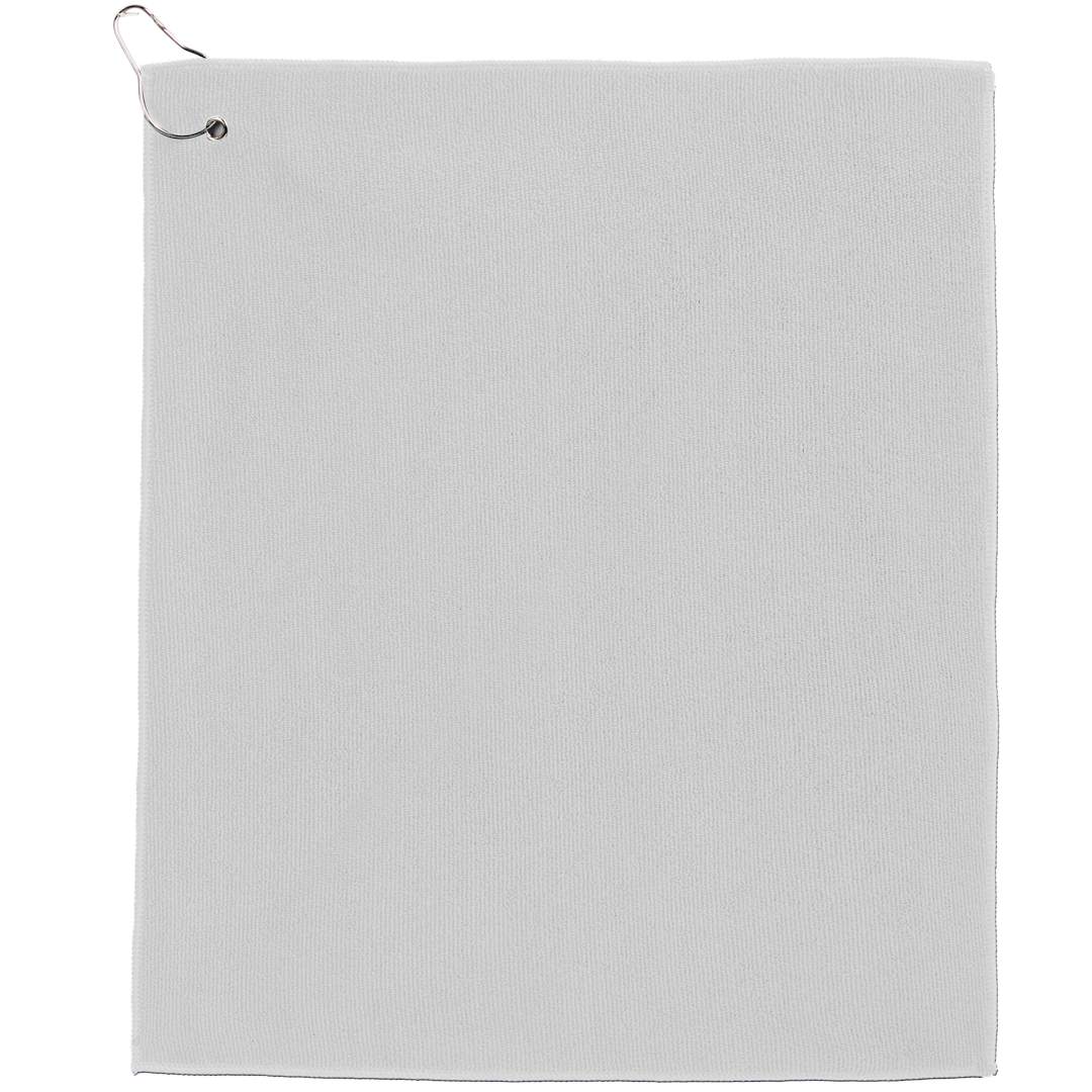 15&quot; x 18&quot; Recycled 300g Terry Polyester Towel - 1401-48 White