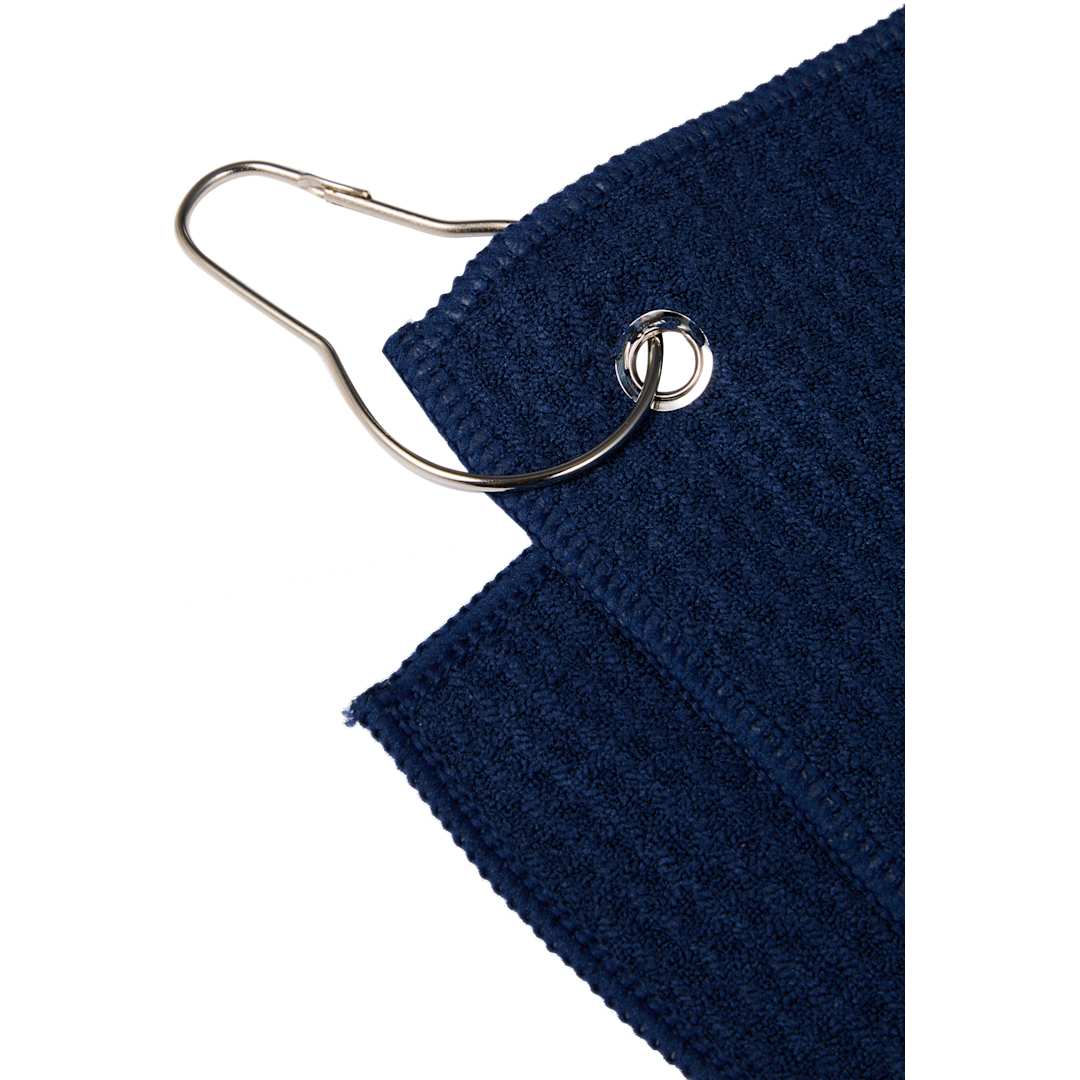 15&quot; x 18&quot; Recycled 200g Microfiber Waffle Towel - 1401-49 Blue