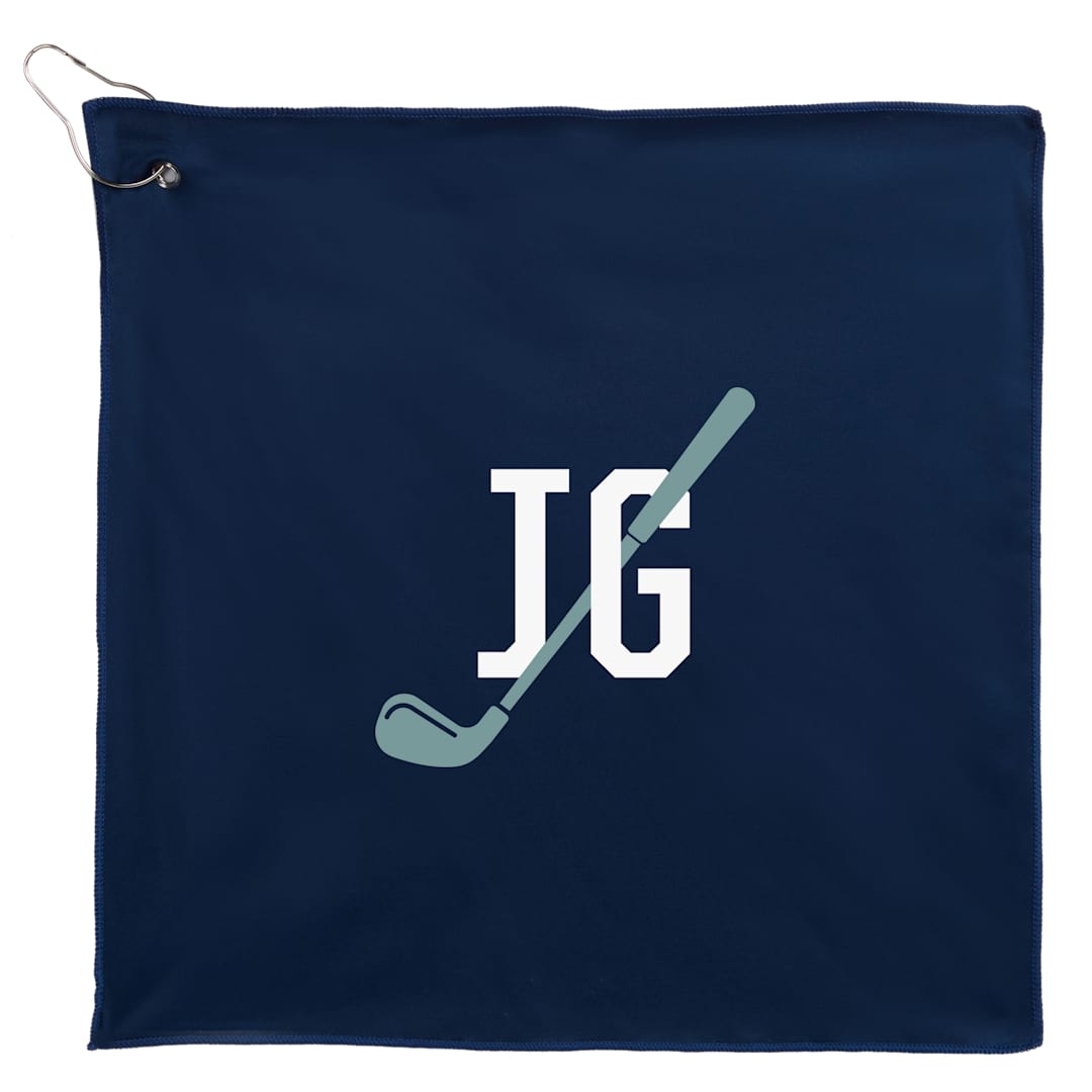 15&quot; x 15&quot; Recycled 200g Microfiber Towel - 1401-51 Blue