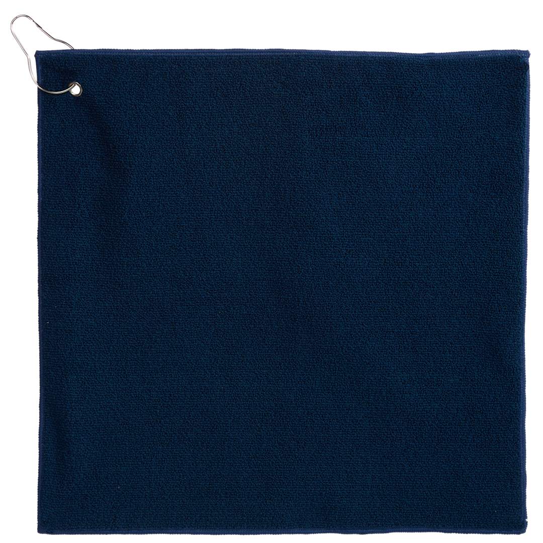15&quot; x 15&quot; Recycled 300g Terry Polyester Towel - 1401-52 Blue