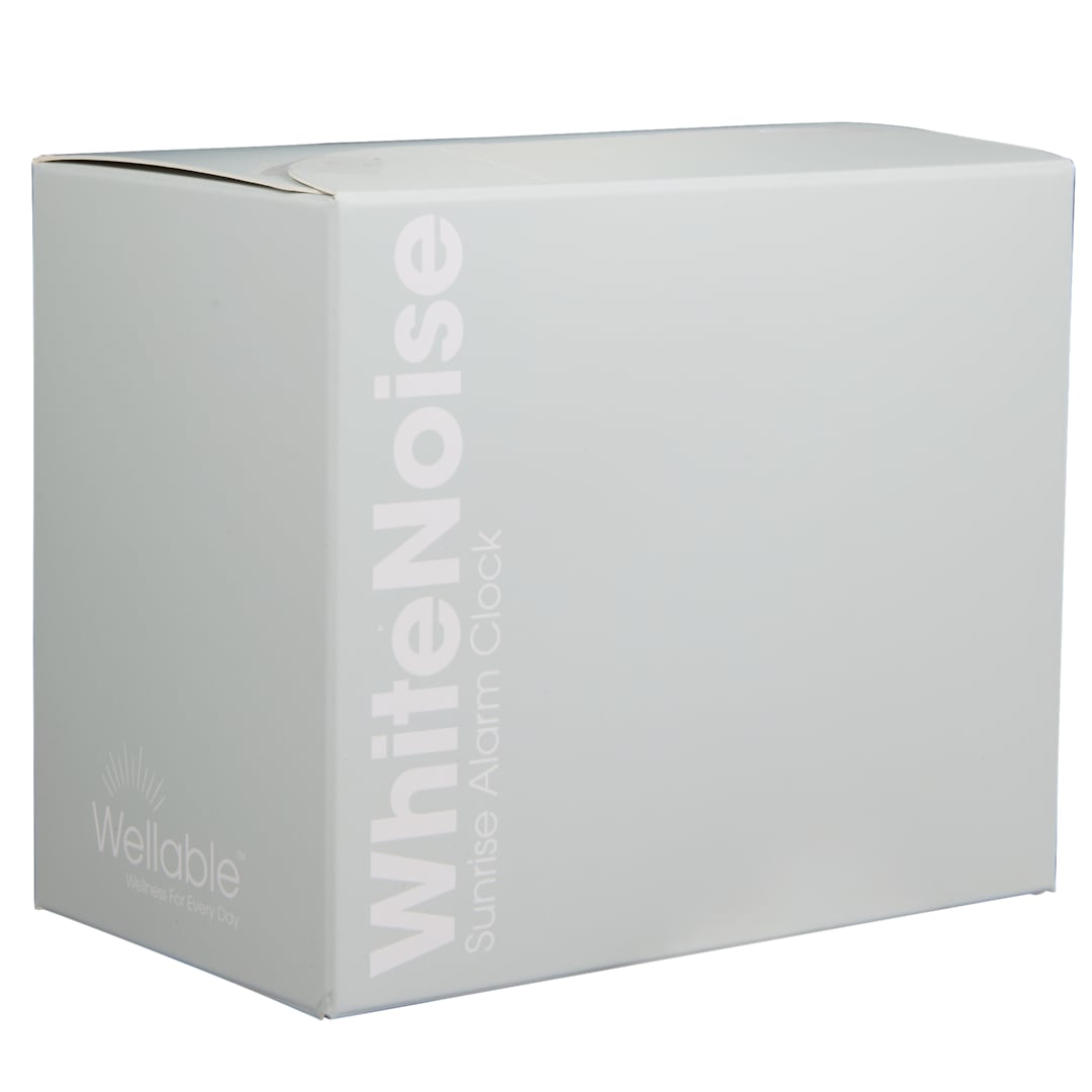 Wellable Wellable™ White Noise Sunrise Alarm Clock - 1415-03 White