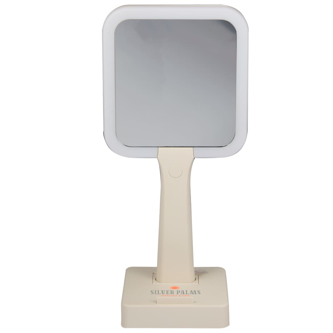 Wellable Wellable™ LED Magnifying Mirror with Stand - 1415-06 White