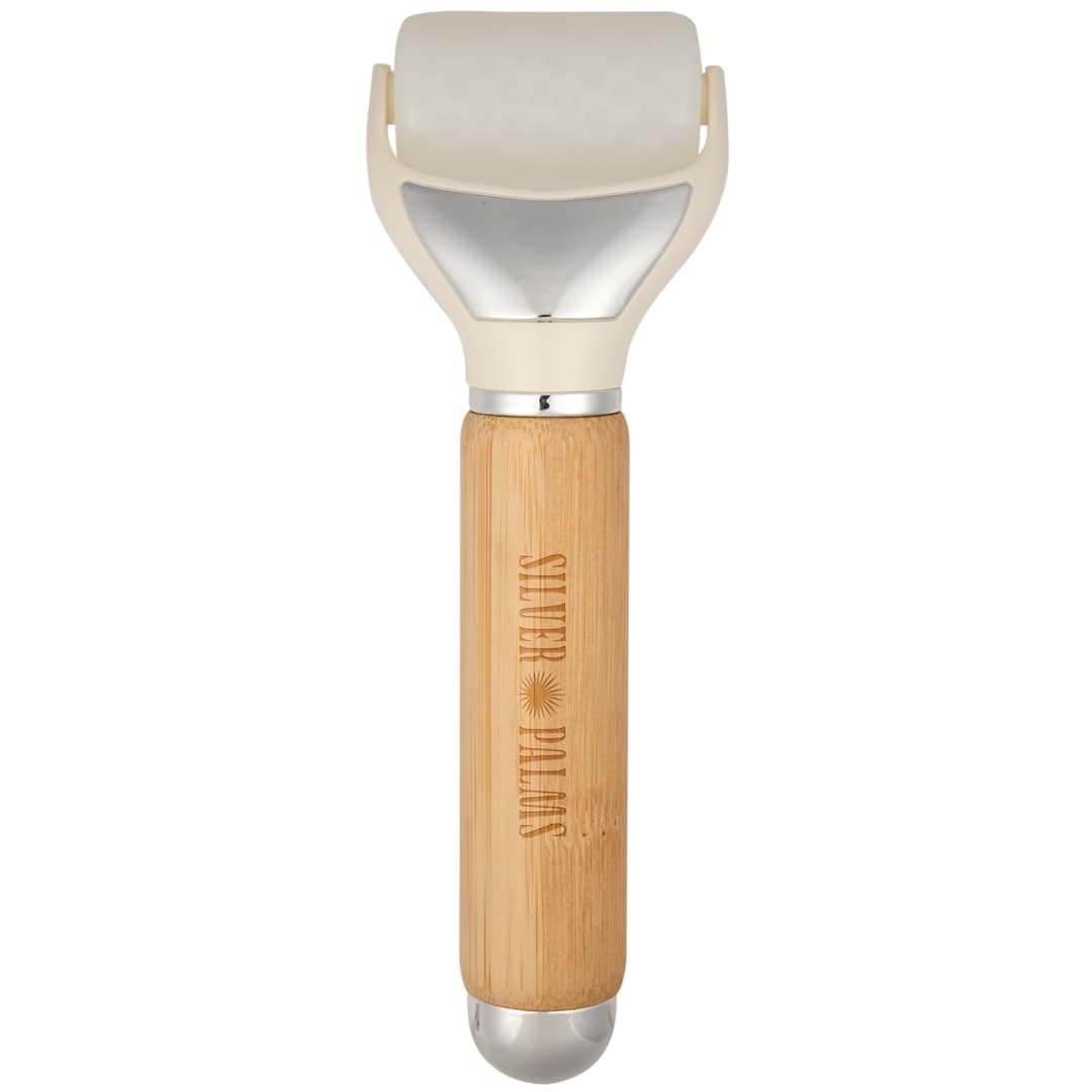 Wellable Wellable™ FSC® Bamboo 3-in-1 Face Body &amp; Roller Se - 1415-07 Natural