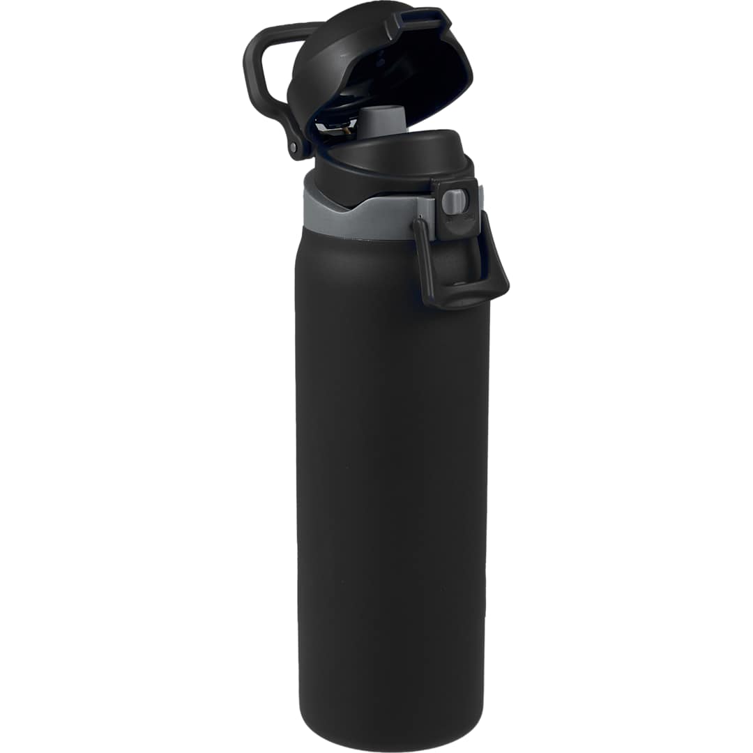 Rhine 2 in 1 Vacuum Insulated Bottle 30oz - 1602-10 Black
