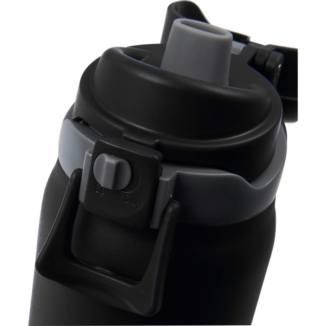 Rhine 2 in 1 Vacuum Insulated Bottle 30oz - 1602-10 Black