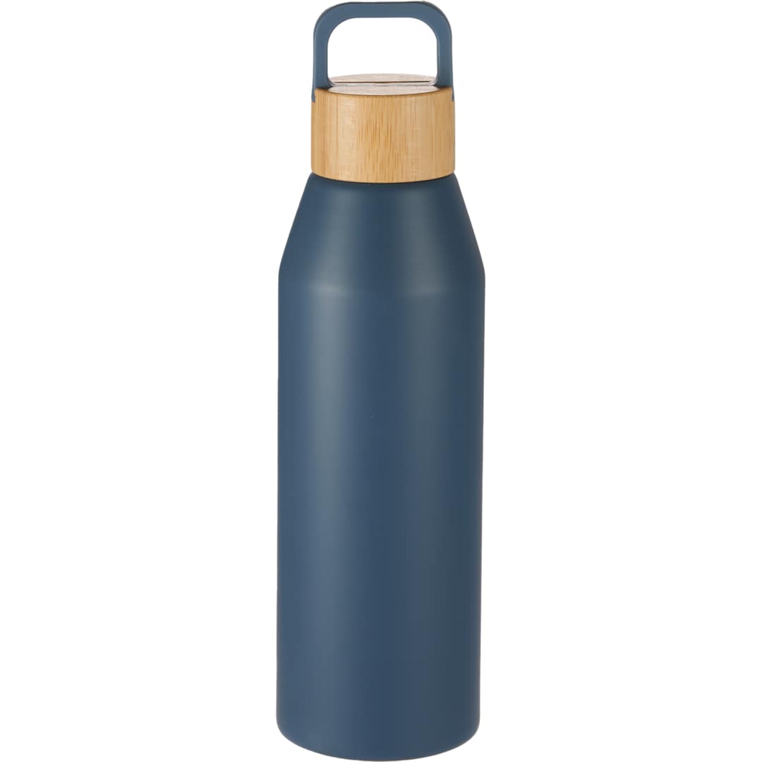 Aspen 24 oz Recycled Bottle w/ FSC&#174; 100% Bamboo Li - 1602-19 Blue