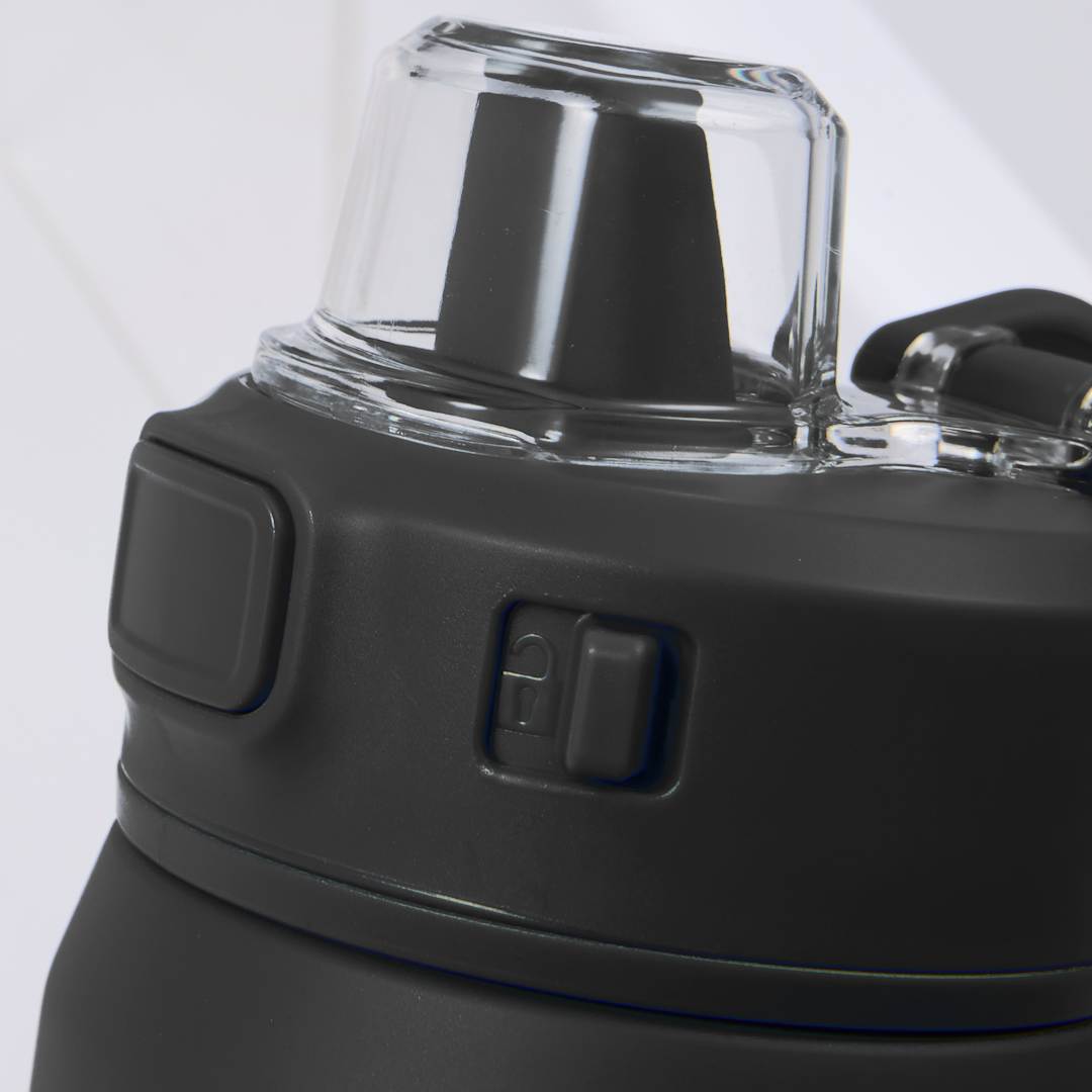 Canyon Recycled Stainless Steel Bottle 30oz - 1602-20 Black