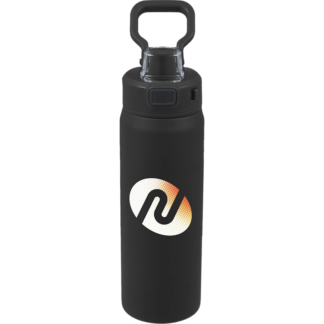 Canyon Recycled Stainless Steel Bottle 30oz - 1602-20 Black