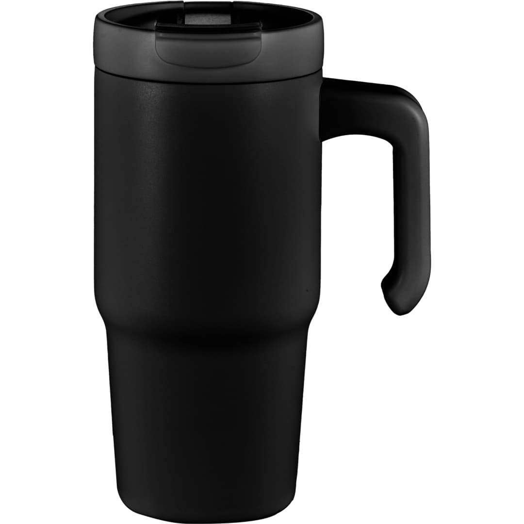 Peak Recycled Insulated Sip or Swig Mug 24oz - 1602-21 Black