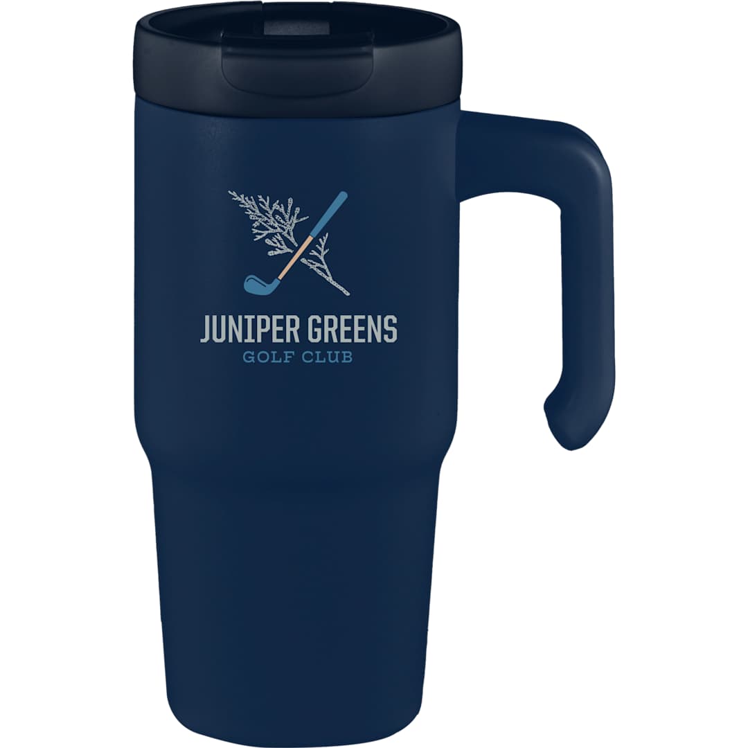 Peak Recycled Insulated Sip or Swig Mug 24oz - 1602-21 Blue