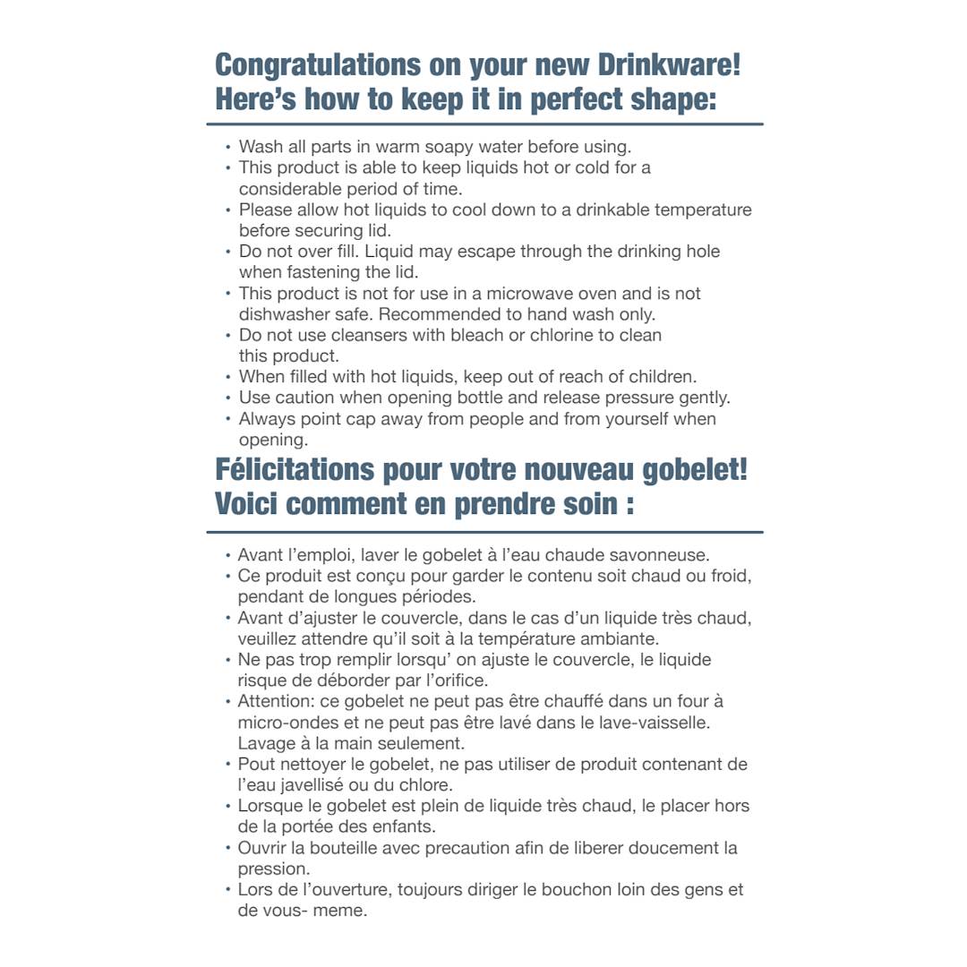 Explorer Threadless Recycled Stainless Bottle 25oz - 1602-22 Black