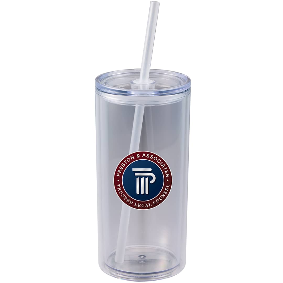 Marly Recycled Acrylic Tumbler 16oz - 1602-24 Clear