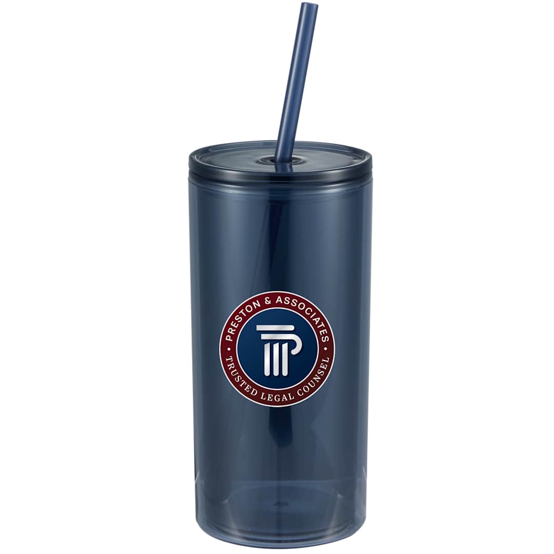 Marly Recycled Acrylic Tumbler 16oz - 1602-24 Blue