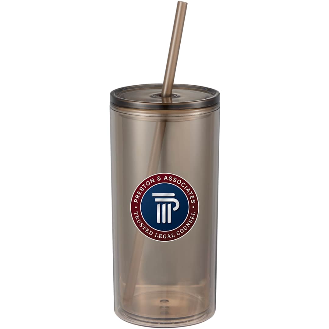Marly Recycled Acrylic Tumbler 16oz - 1602-24 Tan