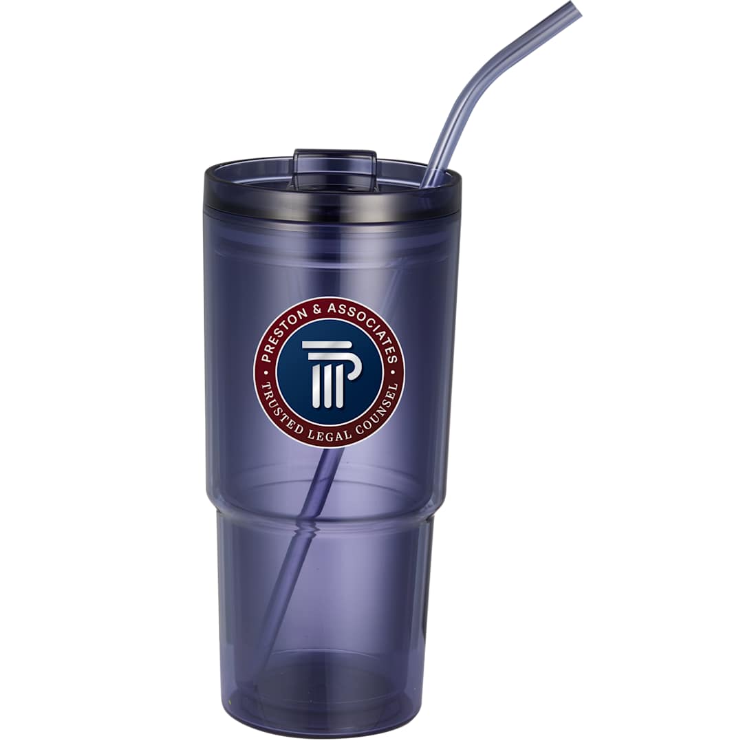 Mia Recycled Acrylic Tumbler 24oz - 1602-25 Purple