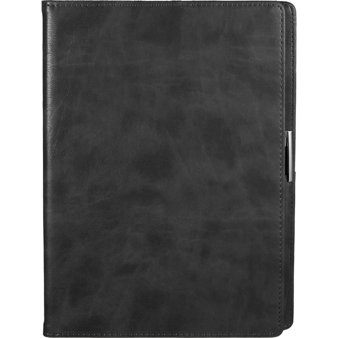 7&quot; x 10&quot; FSC&#174; Recycled Morano Refillable Journal - 2900-56 Black
