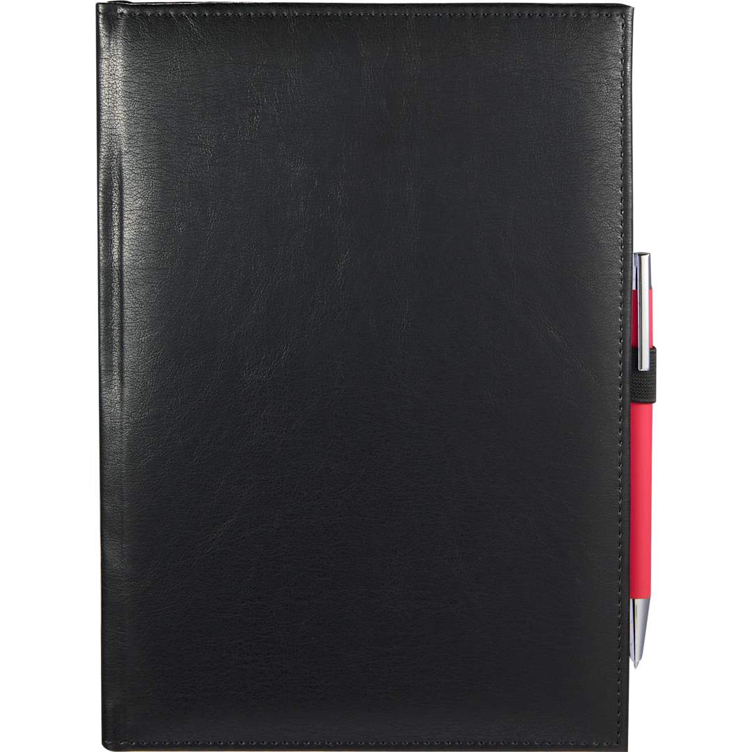 7&quot; x 10&quot; FSC&#174; Recycled Morano Large Journal - 2900-57 Black