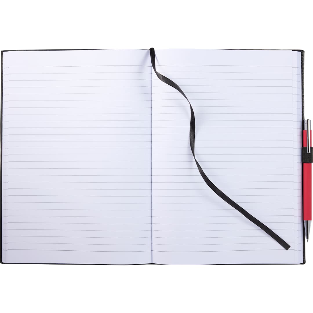 7&quot; x 10&quot; FSC&#174; Recycled Morano Large Journal - 2900-57 Black