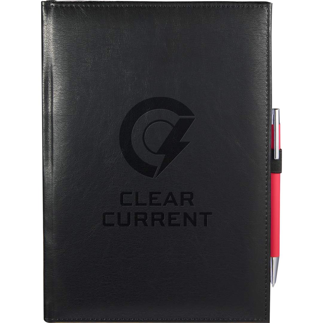 7&quot; x 10&quot; FSC&#174; Recycled Morano Large Journal - 2900-57 Black