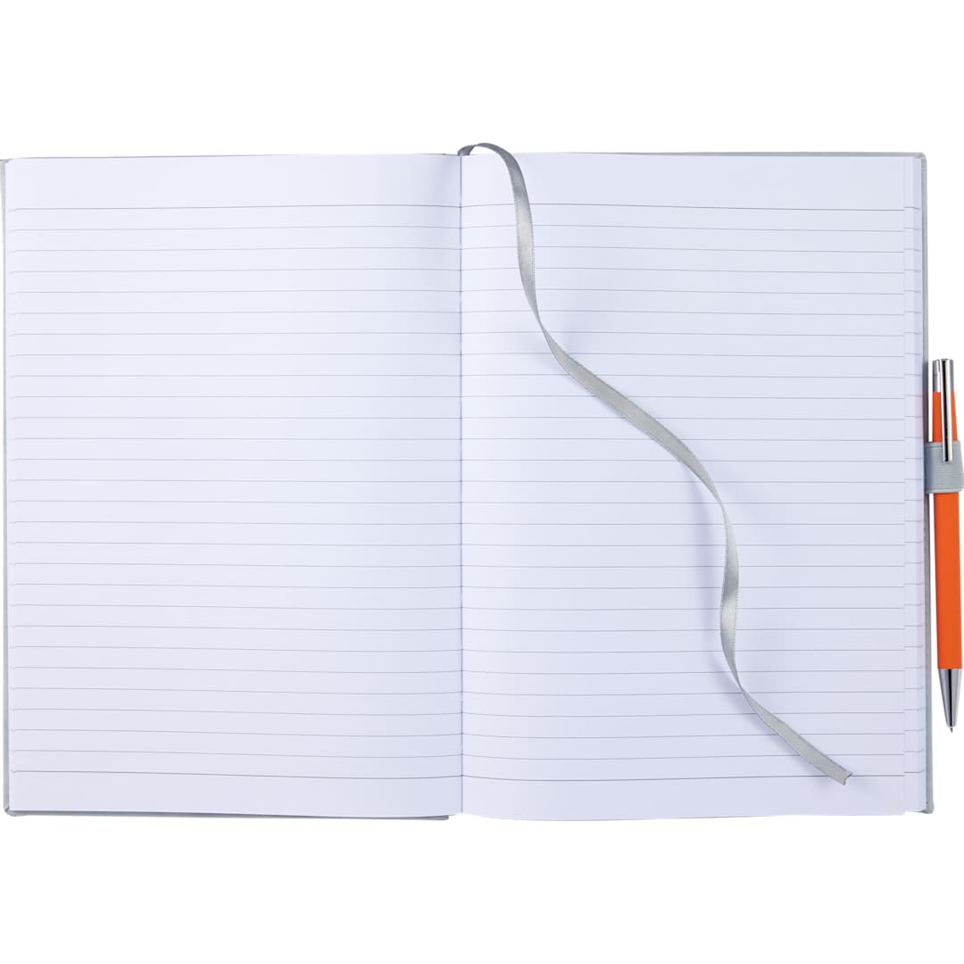 7&quot; x 10&quot; FSC&#174; Recycled Morano Large Journal - 2900-57 Gray