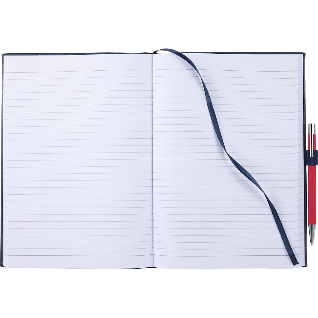 7&quot; x 10&quot; FSC&#174; Recycled Morano Large Journal - 2900-57 Blue