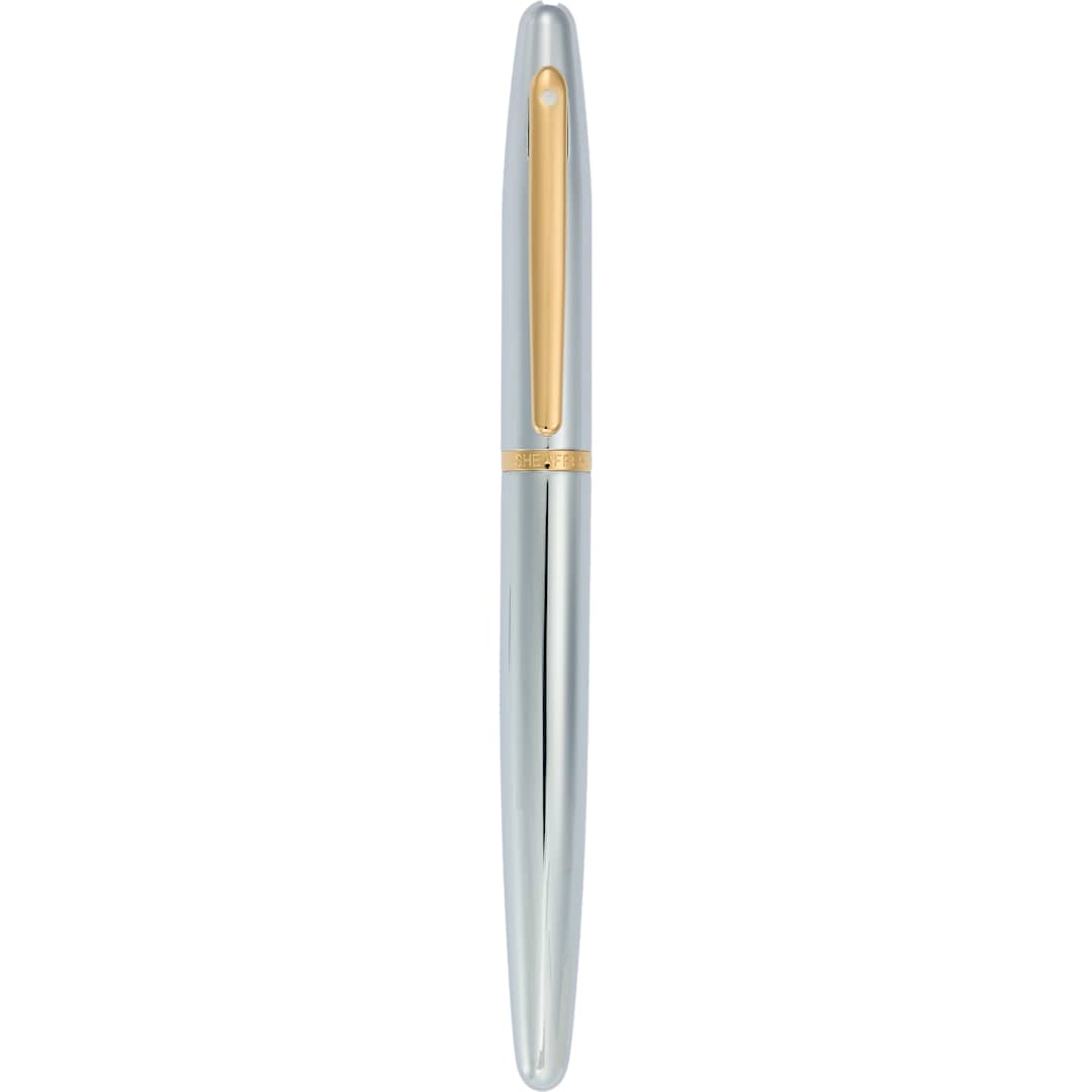 Sheaffer Sheaffer® VFM Polished Chrome with Gold Roller Bal - 2933-27 Silver