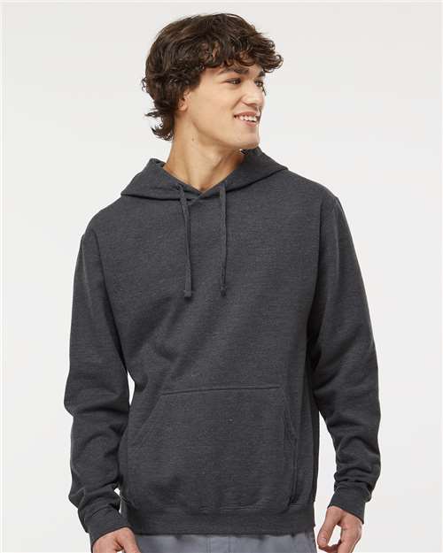 M&O Unisex Pullover Hoodie - 3320 - 3320M Dark Heather