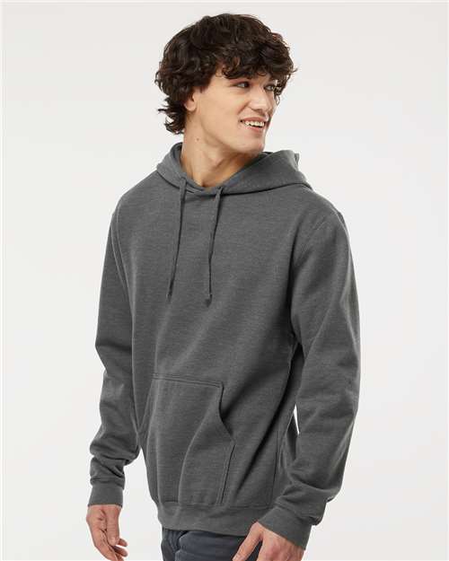 M&O Unisex Pullover Hoodie - 3320 - 3320M Heather Charcoal