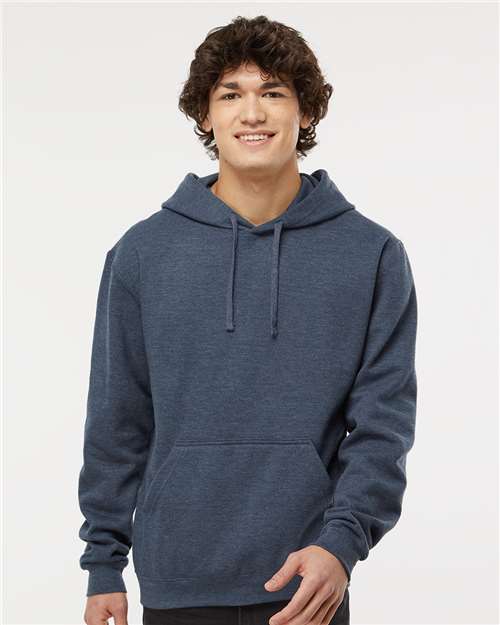 M&O Unisex Pullover Hoodie - 3320 - 3320M Heather Navy