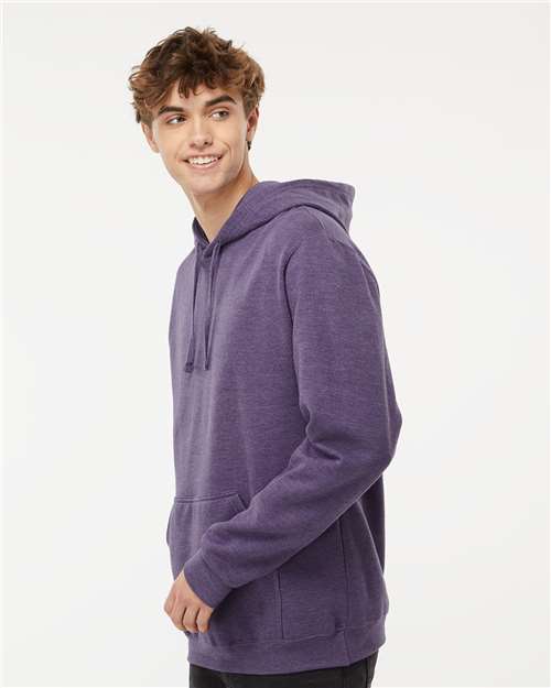 M&O Unisex Pullover Hoodie - 3320 - 3320M Heather Purple