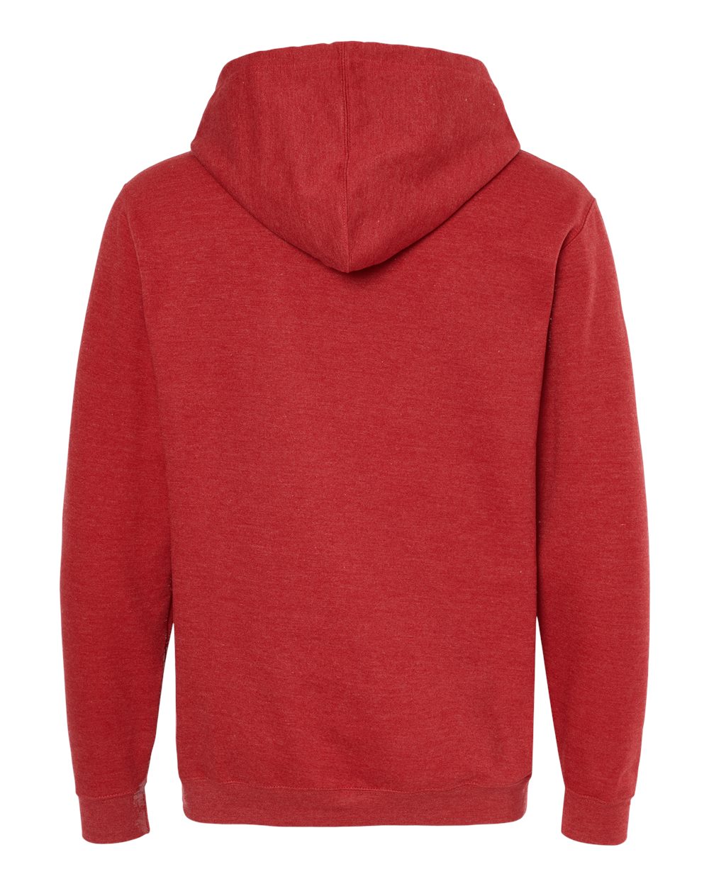 M&O Unisex Pullover Hoodie - 3320 - 3320M Heather Red