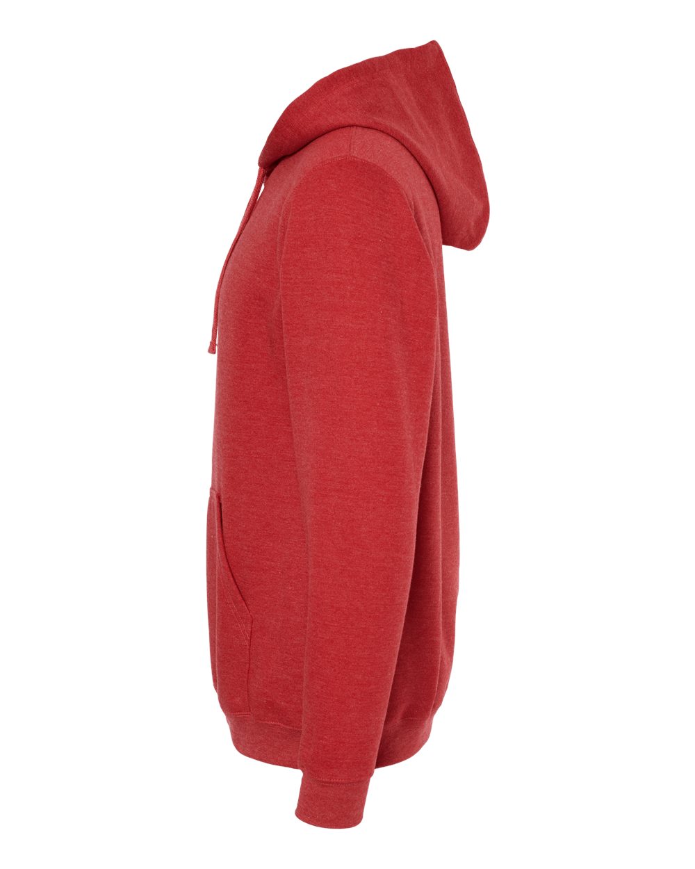 M&O Unisex Pullover Hoodie - 3320 - 3320M Heather Red