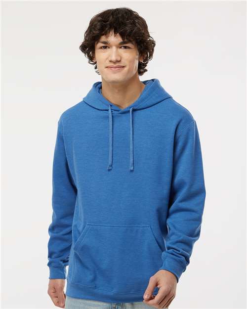 M&O Unisex Pullover Hoodie - 3320 - 3320M Heather Royal