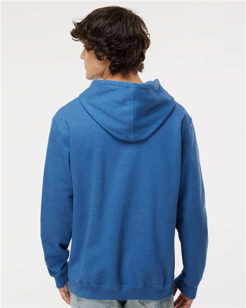 M&O Unisex Pullover Hoodie - 3320 - 3320M Heather Royal