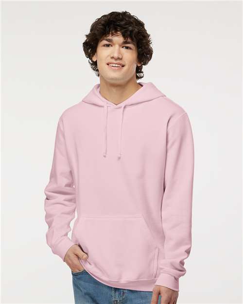 M&O Unisex Pullover Hoodie - 3320 - 3320M Light Pink