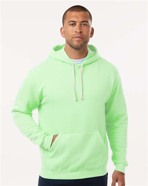 M&O Unisex Pullover Hoodie - 3320 - 3320M Neo Mint