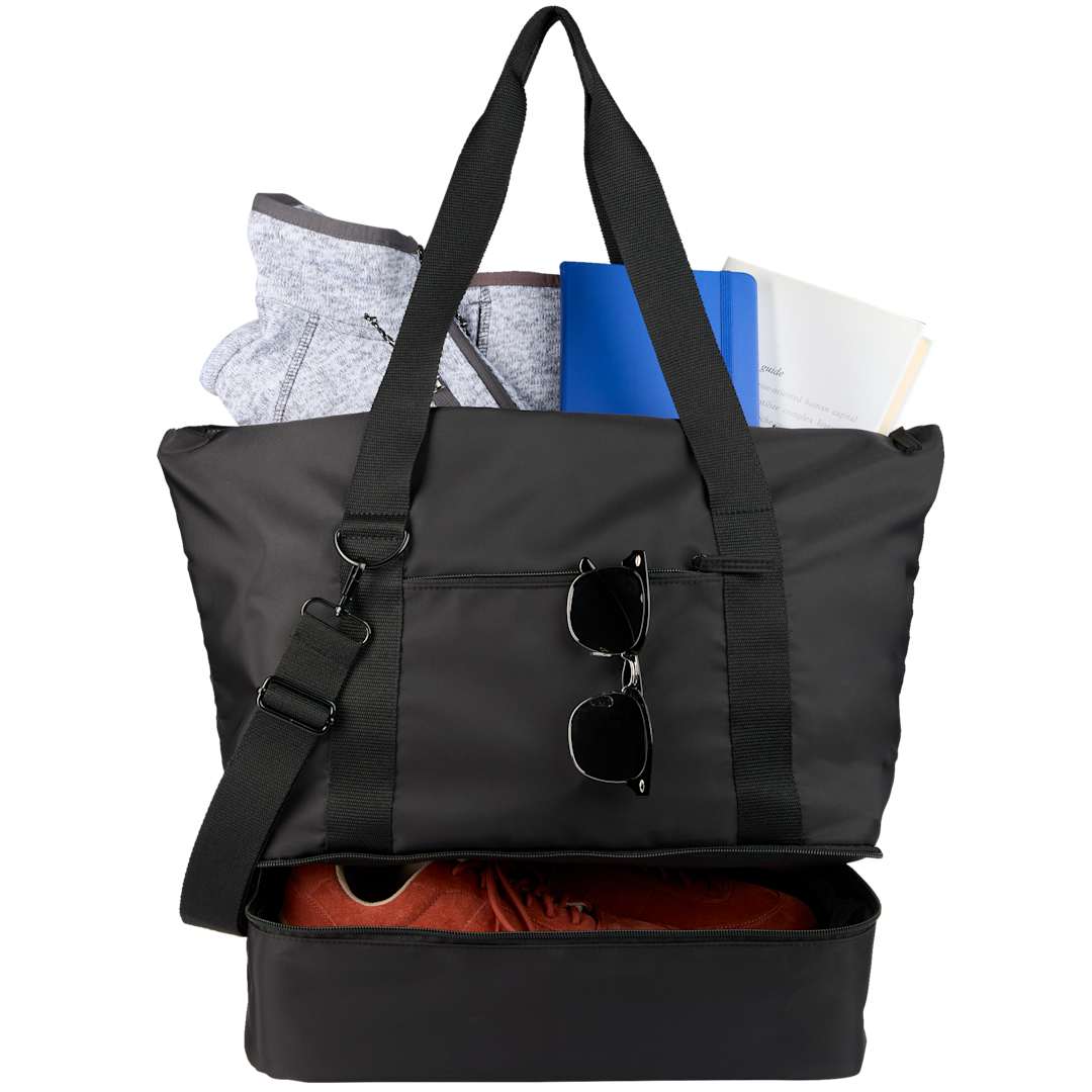 Daybreak Recycled Travel Tote - 3750-88 Black