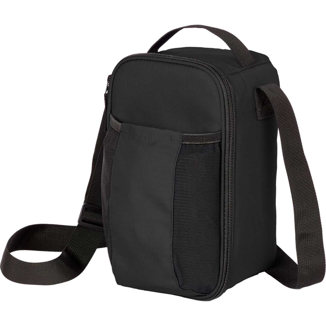 Crossbody Recycled 6-Can Cooler - 3750-91 Black