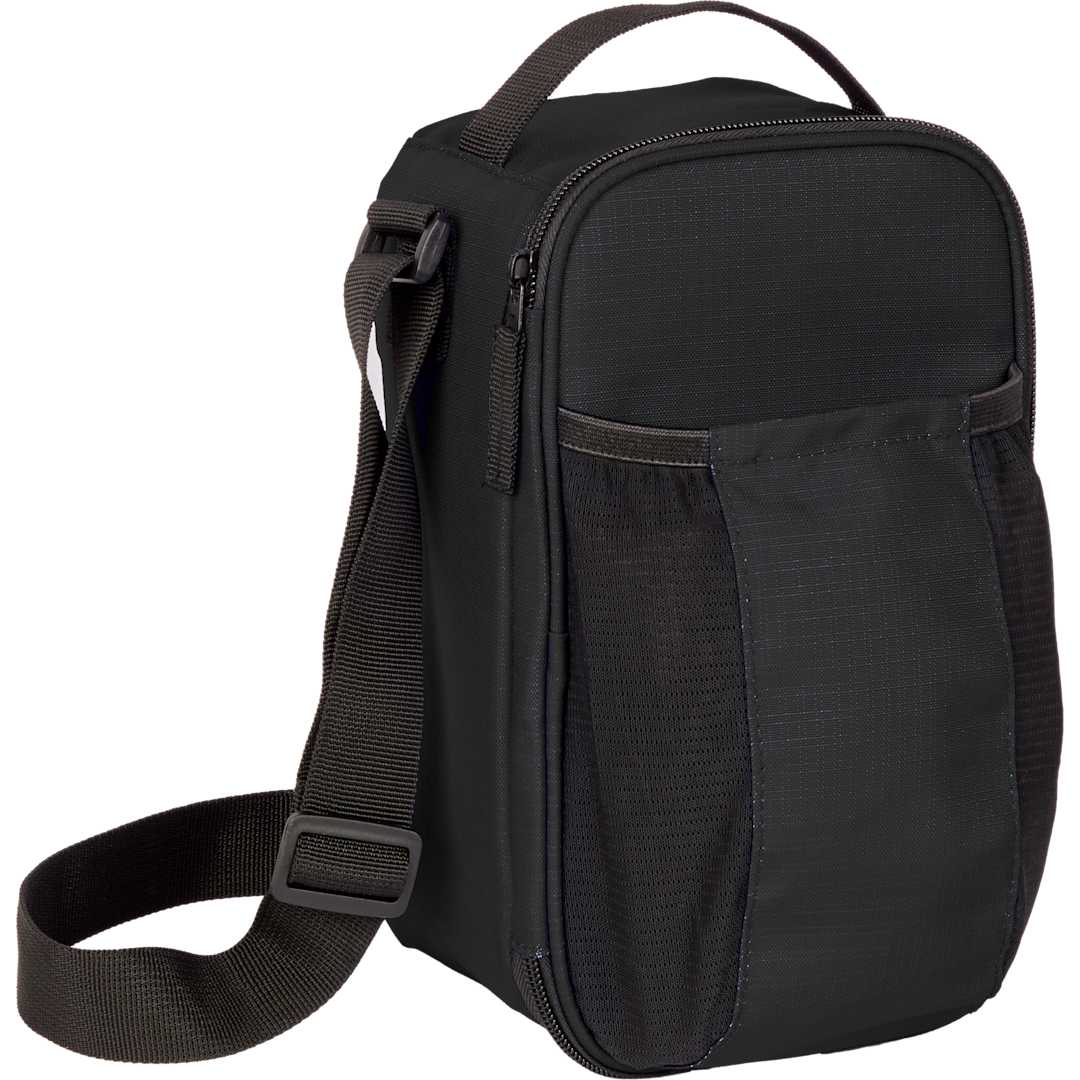 Crossbody Recycled 6-Can Cooler - 3750-91 Black