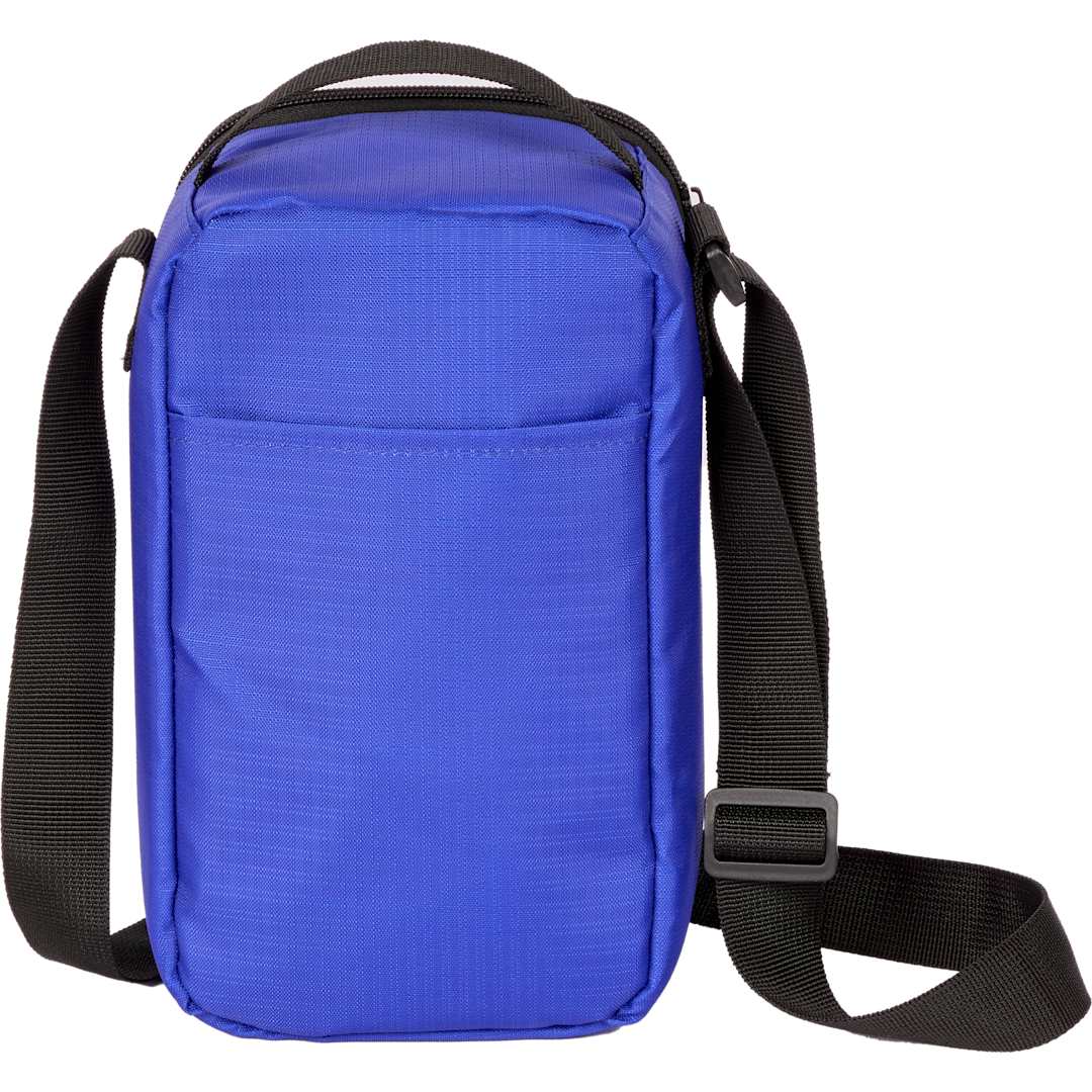 Crossbody Recycled 6-Can Cooler - 3750-91 Blue