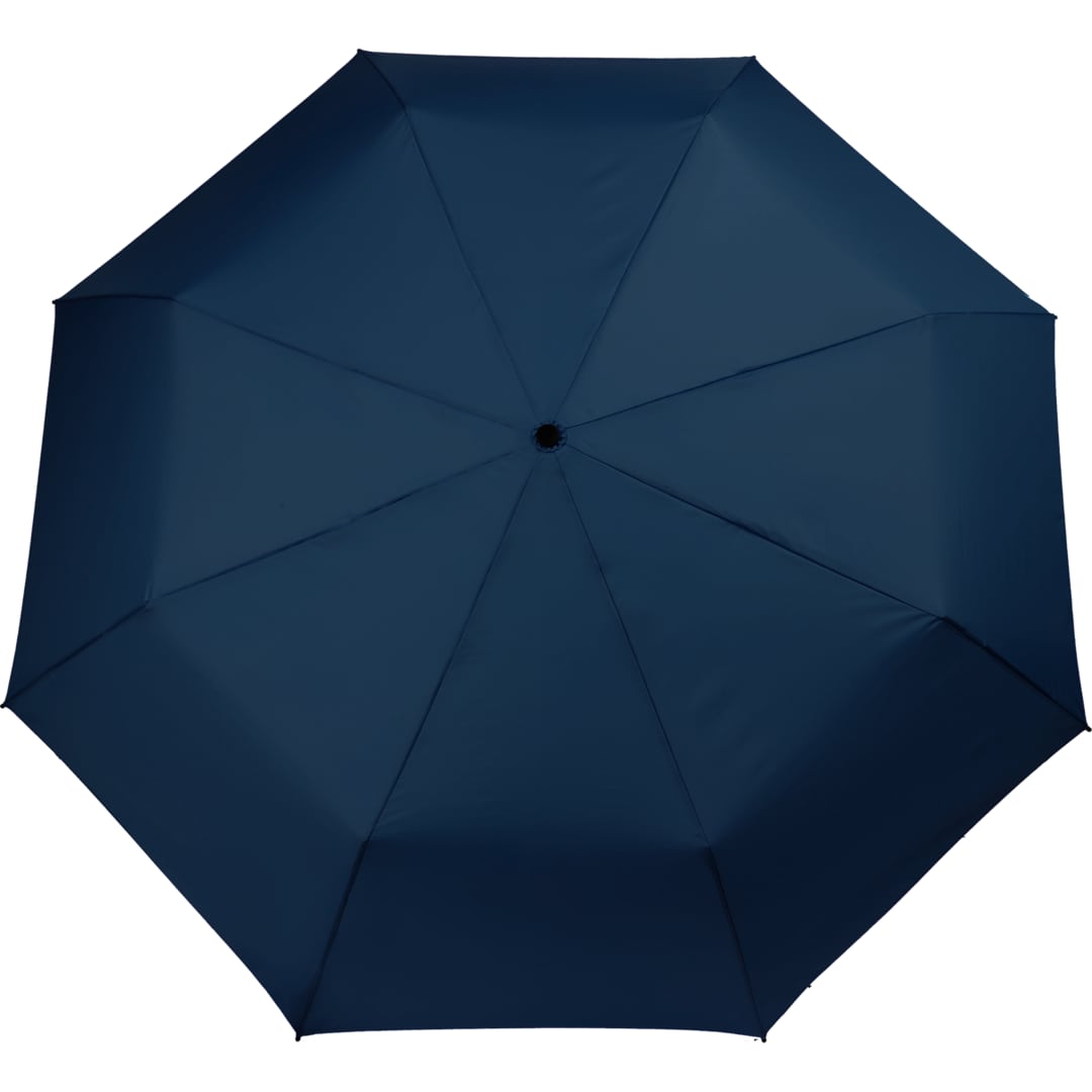 46" Recycled 3-Folding Umbrella - 5050-07 Blue