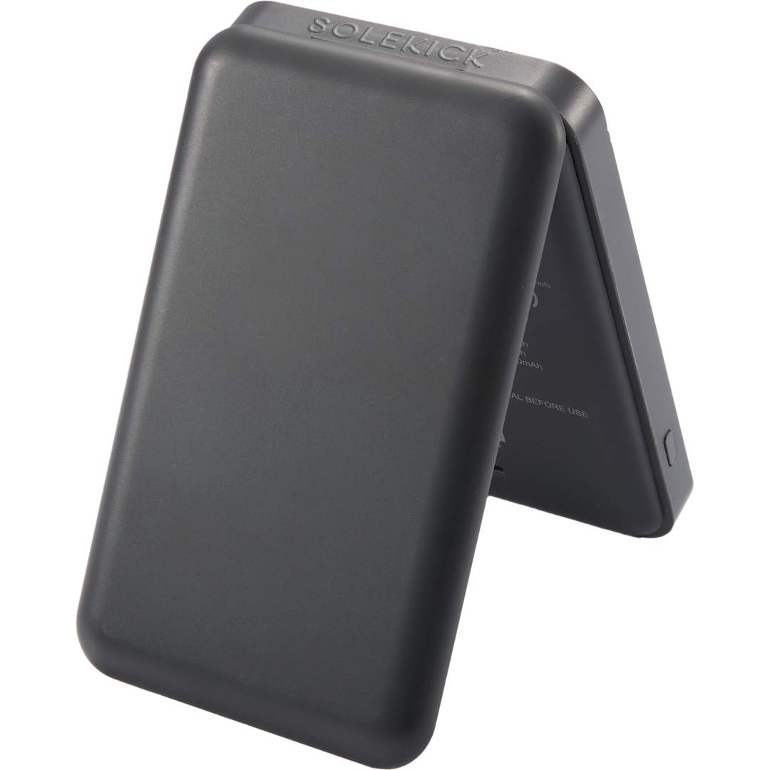 Solekick Solekick™ UL Listed MagClick™ Wireless Power Bank - 5077-14 Gray