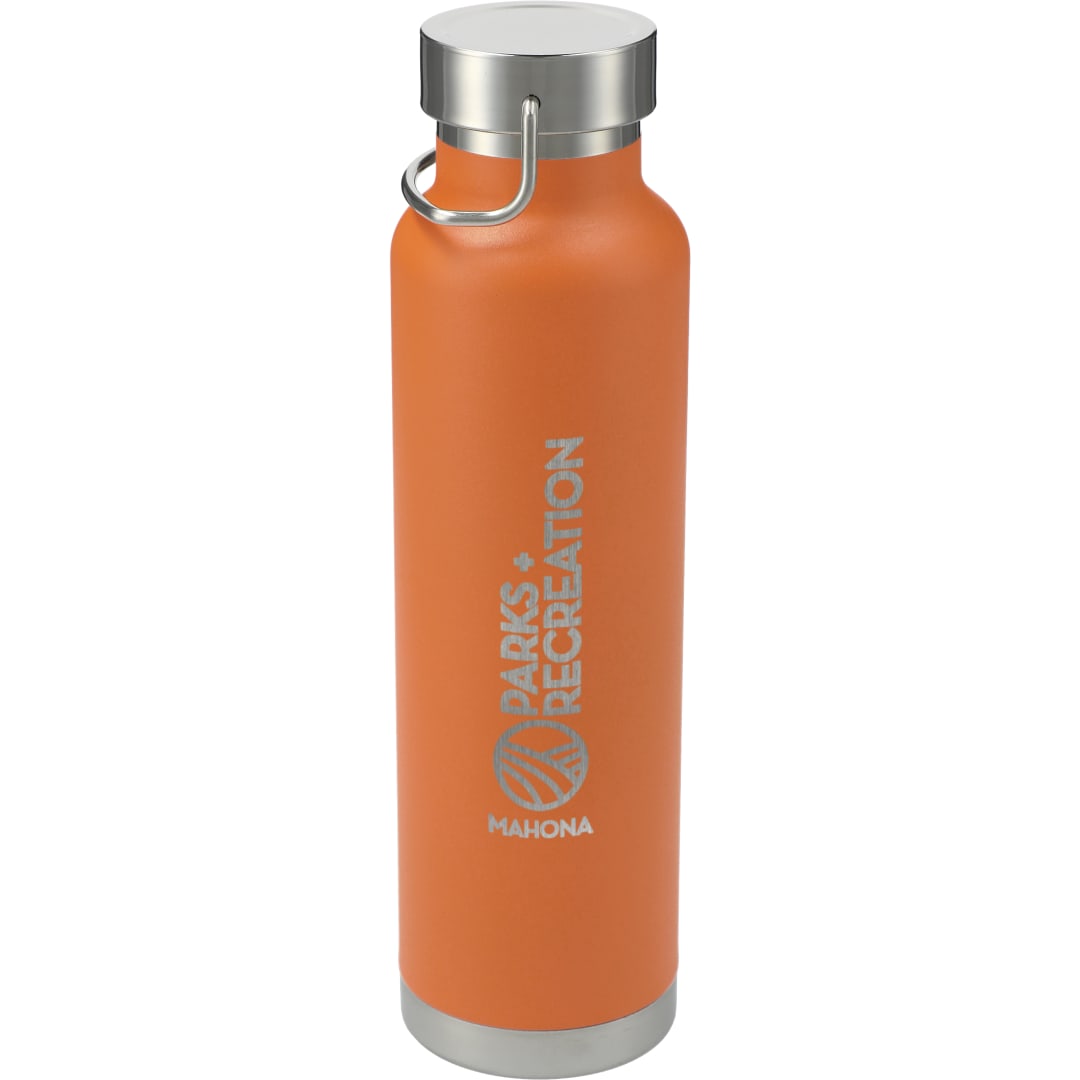 Thor Bouteille isolée sous vide en cuivre 22oz - 1625-85 Orange