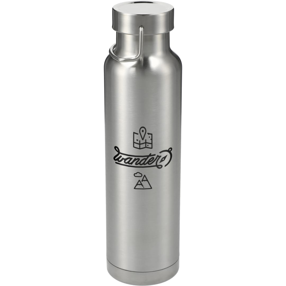 Thor Bouteille isolée sous vide en cuivre 22oz - 1625-85 Silver