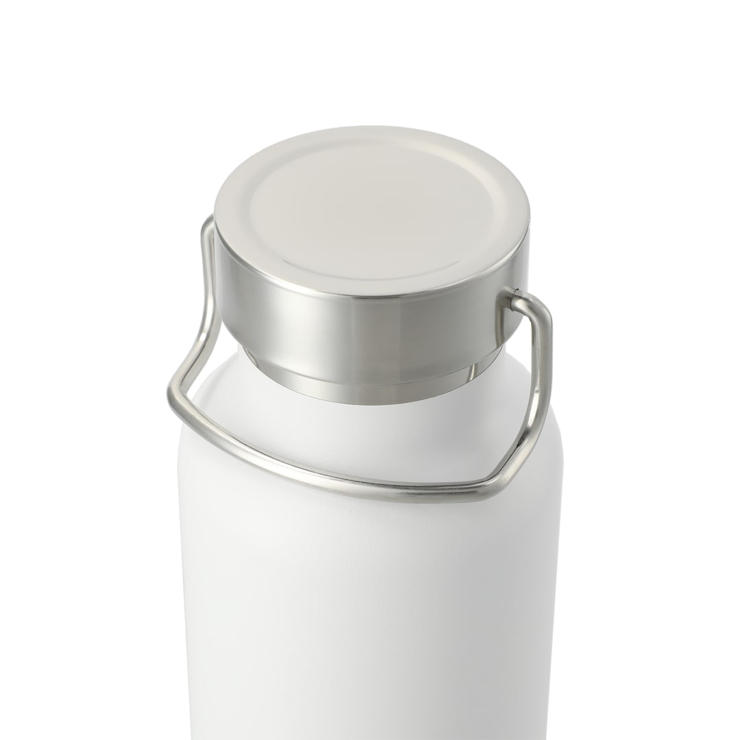 Thor Bouteille isolée sous vide en cuivre 22oz - 1625-85 White