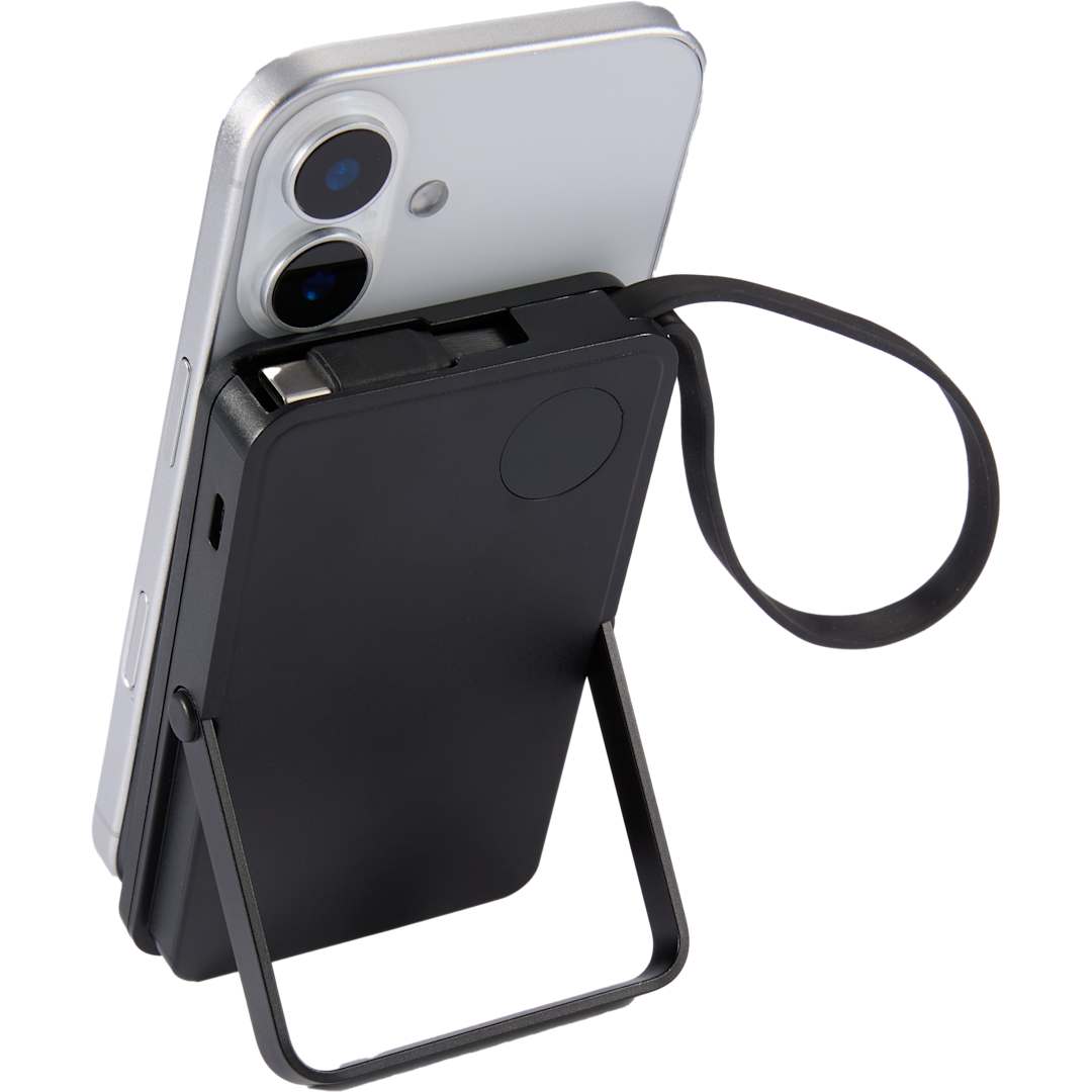 UL Listed MagClick™ Power Bank and Watch Charger - 7122-18 Black