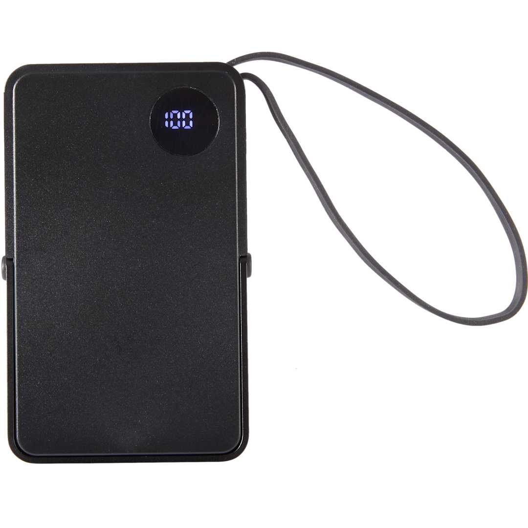 UL Listed MagClick™ Power Bank and Watch Charger - 7122-18 Black